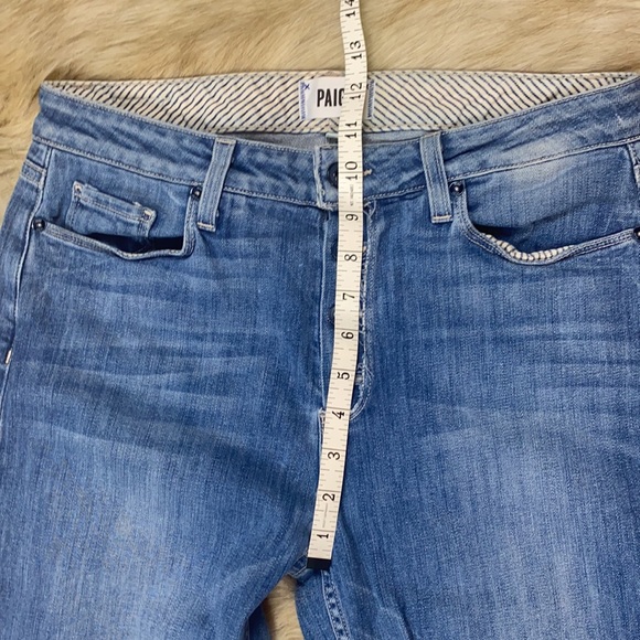 Paige Carter High-Rise Slim Button-Closure Jean, Size 29 - Picture 10 of 14